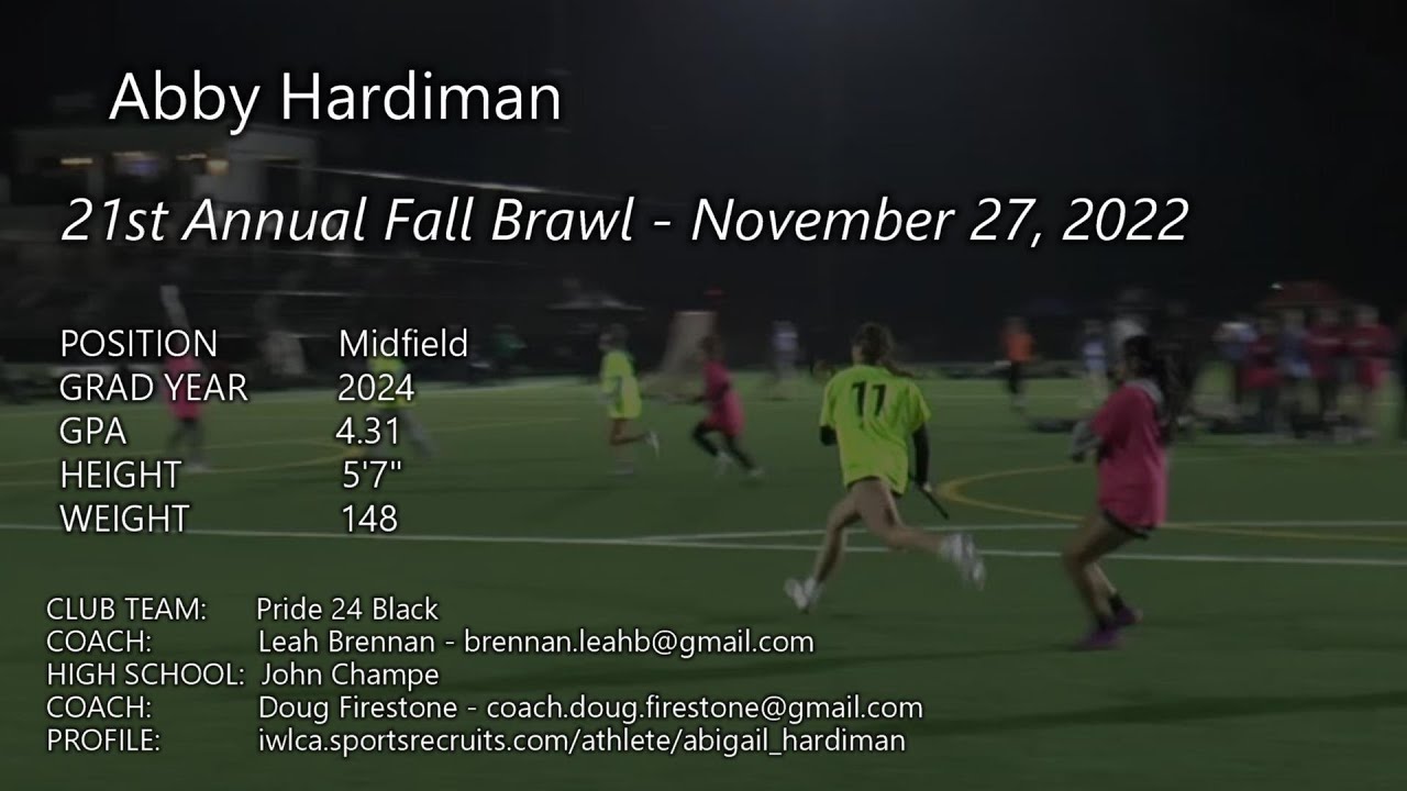 Abby Lax Highlights Fall Brawl 2022 YouTube