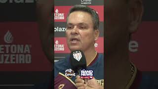 Adson Batista enaltece elenco do Atlético após vitória contra o Fortaleza: “deram a vida”