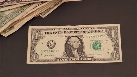 DOUBLE REPEATER FANCY SERIAL NUMBER FOUND! Bill Search for Banknotes Worth Money