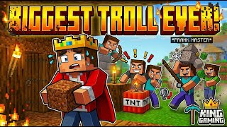 🔴[Live] Day 9 | My Friends Are Teaching Me Minecraft... Or Trolling Me?| King Gaming