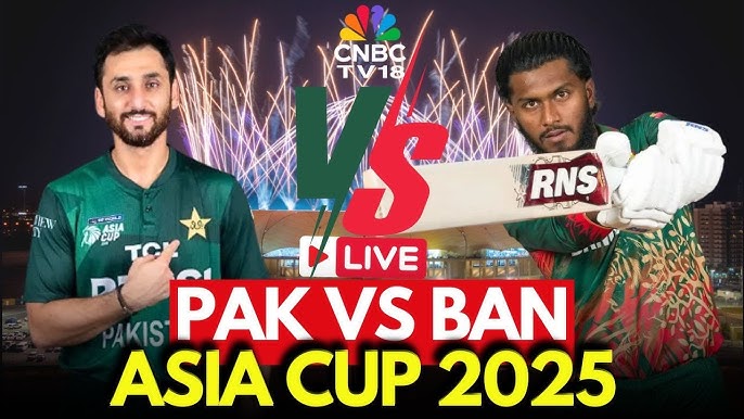 Pakistan Clinches Asia Cup Final Spot After Nail-Biting Win Over Bangladesh