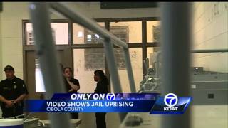 Video shows guards approaching inmates that incited jail uprising