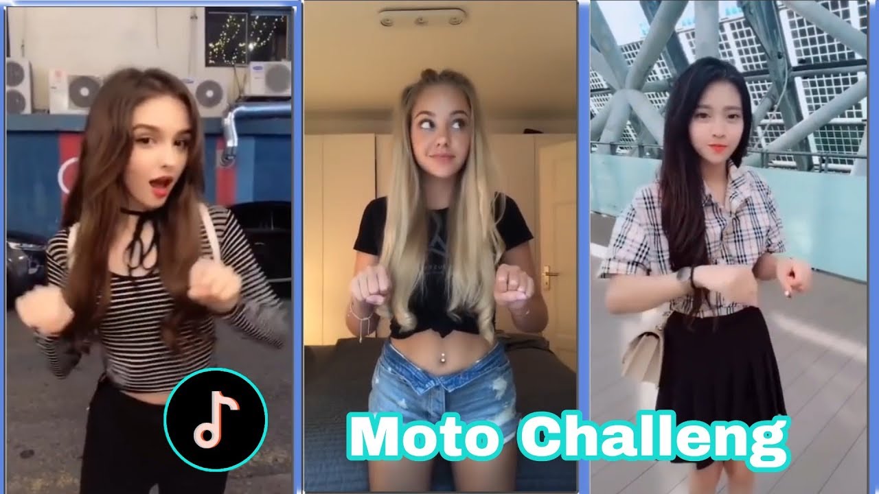 Moto Challenge Scooter Dance Challenge Official Tik tok Musical.ly
