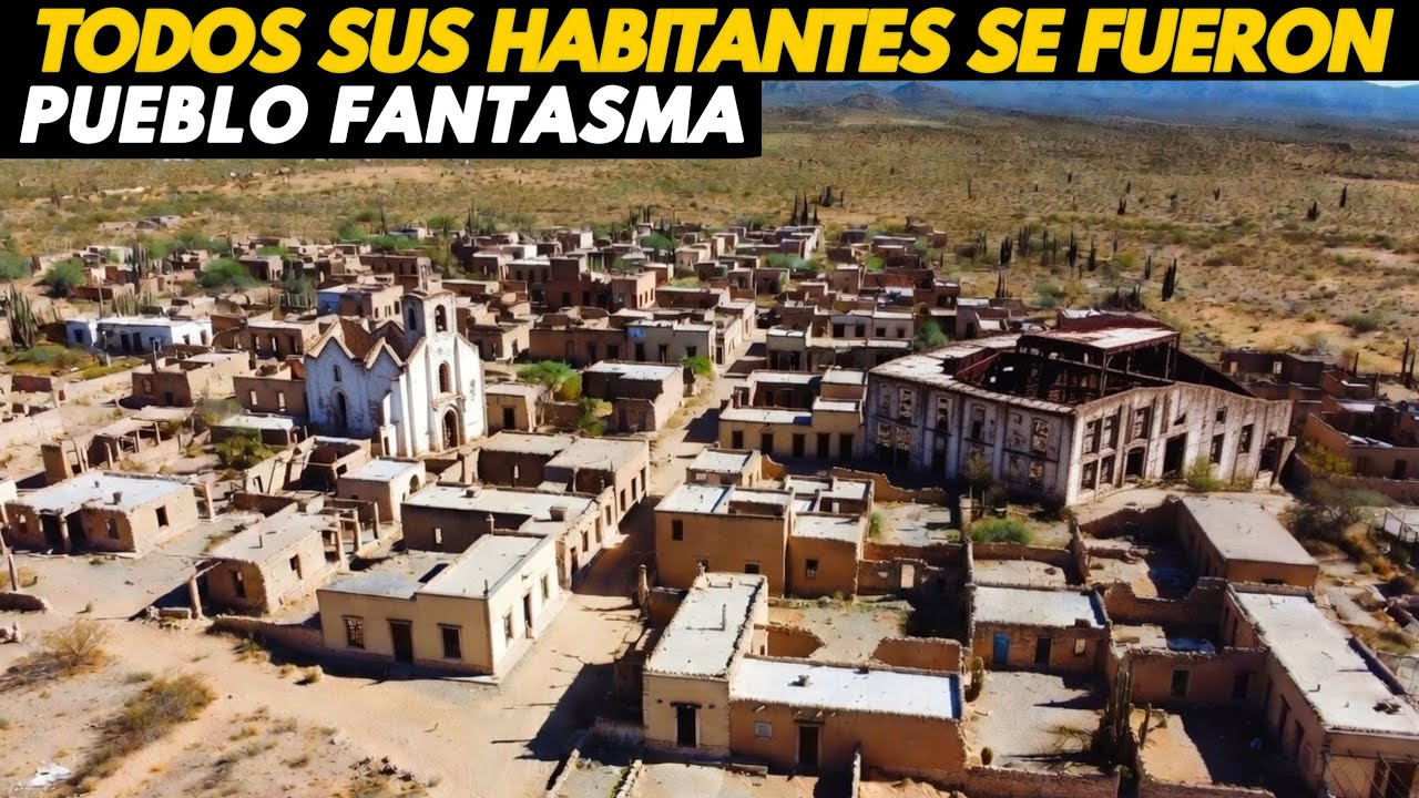 🇲🇽 El Pueblo FANTASMA mas IMPACTANTE de Mexico