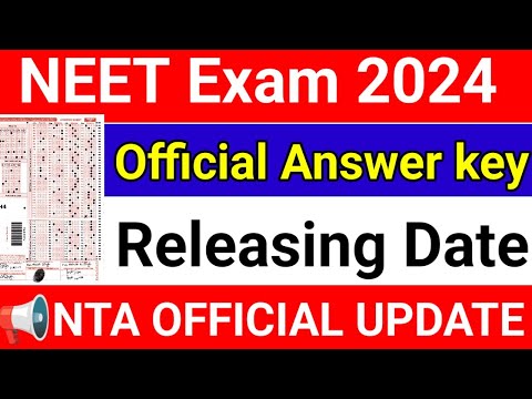 📢NEET 2024 Official Answer Key