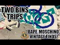 TWO BINS TRIPS! BAPE, MOSCHINO, AND LOTS OF VINTAGE FOUND! 😱👀🔥 TRIP TO THE BINS #21