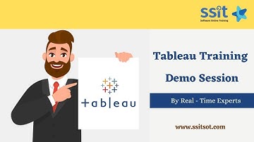 Tableau Training Demo || SSIT Software Online Training @ 23/11/2021