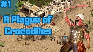 Stronghold Crusader Definitive Edition | The Realm of the Crocodile #1 | A Plague of Crocodiles