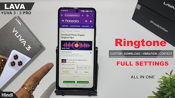 How to change ringtone in lava yuva 3 pro | lava yuva 3 Set custom ringtone | Change Call vibration