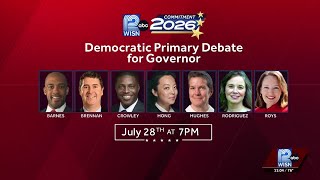 WISN 12 to host live Democratic Primary Debate for governor
