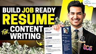 How to Write Resume for Content Writing Job? Professional Resume Templates & Tools