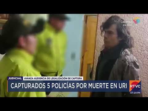 Capturan a 5 policías por muerte de Juan Pablo González en una URI en Bogotá  | RTVC Noticias