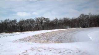 Tundra testing tire grip on snow and ice