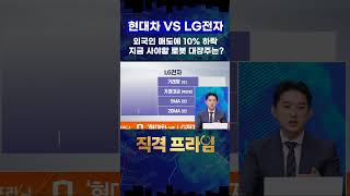 현대차 VS LG전자, 로봇 대장주는?