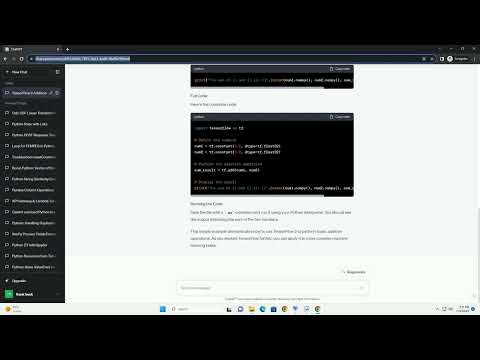 Adding two numbers