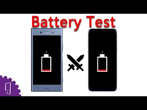 Sony Xperia XZ1 vs Samsung Galaxy S8+ Battery Comparison | Charging Speed | Battery Drain Test