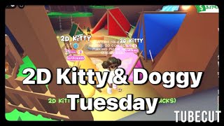 2D Kitty & Doggy Tuesday Event! | Roblox Adopt me