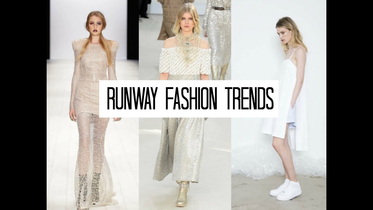 RUNWAY FASHION TRENDS WINTER 2016