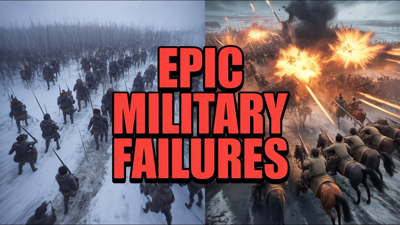 Top 5 Epic Failed Military Campaigns That Shocked the World
