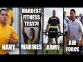 Comparing Which Military Fitness Test Is THE HARDEST?!