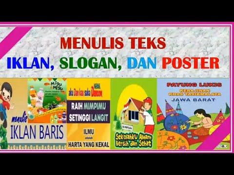 Penulisan Teks Iklan Slogan Dan Poster Youtube