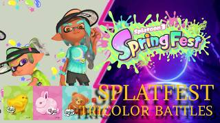 SpringFest Tricolor Time!! - Spatoon 3 - Baby Chicks vs. Li'l Bunnies vs. Bear Cubs