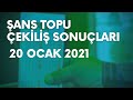 Şans Topu Çekiliş Sonuçları 20 Ocak 2021 - YouTube