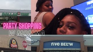 party shopping | talks w mommy + shoprite + five below + dollar general + doctors appt 