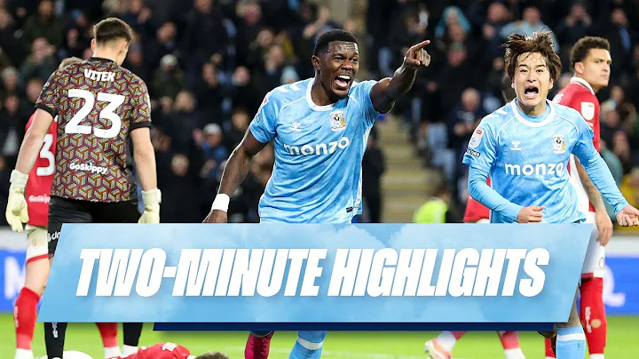 TWO-MINUTE HIGHLIGHTS ▶️ | Coventry City vs Bristol City | Sky Bet Championship 2025/26 🏆