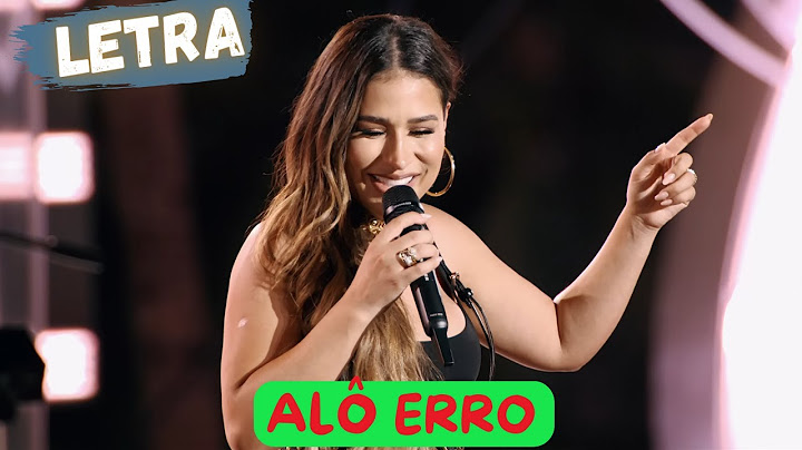 Simone Mendes - Alô Erro (LETRA)