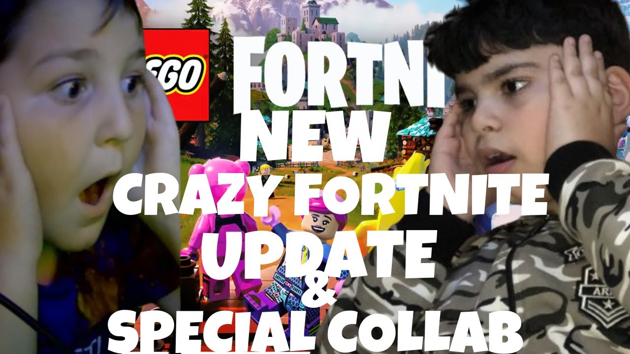 FORTNITE CRAZY LEGO UPDATE & COLLAB WITH MY FRIEND EP 1