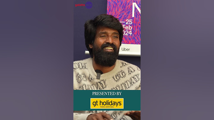 "They say they can't think of me as a comedian..." #soori #kottukkaali #galattaplus #berlinale