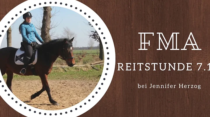 FMA I Reitstunde bei Jennifer Herzog I Dressur