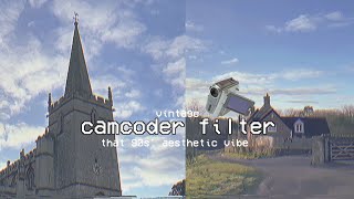 ୨♡୧ how to edit videos like vintage camcorder | vintage capcut filter | aesthetic | dreamyesthetic ♡