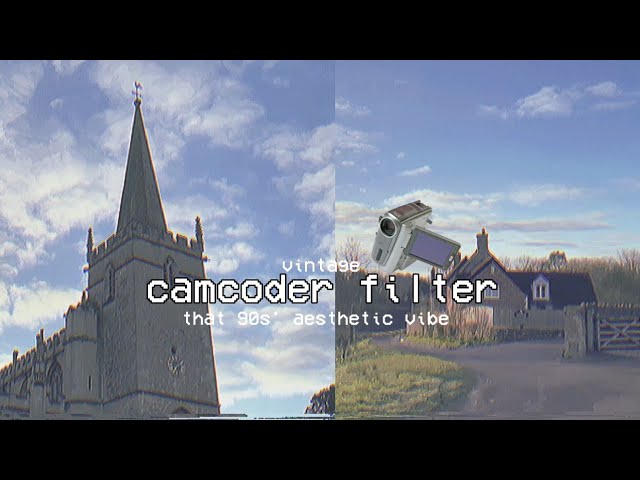 ୨♡୧ how to edit videos like vintage camcorder | vintage capcut filter | aesthetic | dreamyesthetic ♡ class=