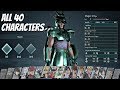 JUMP FORCE - All 40 Characters FULL ROSTER (Full Game)