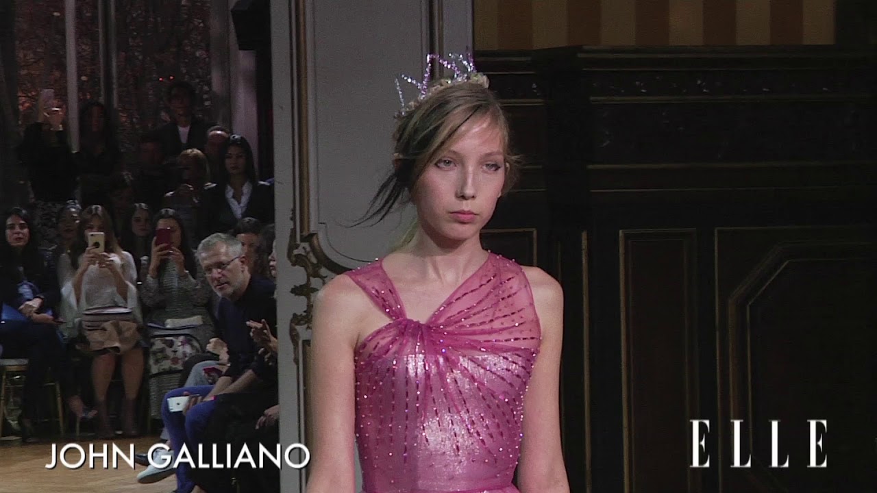 John Galliano SS18 Paris Collection - YouTube