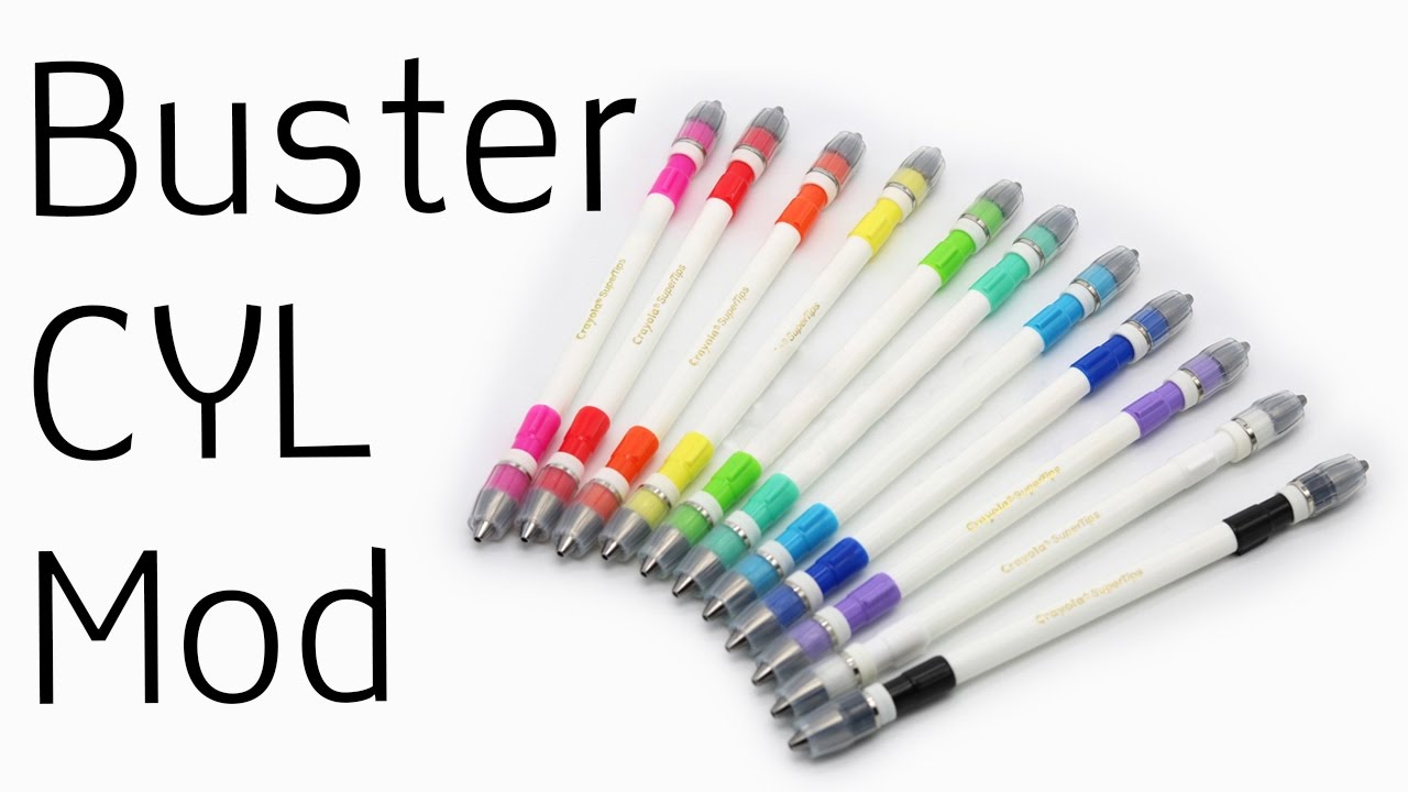 Как сделать Buster CYL Mod : : Pen Modding Обучение