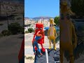 GTA V SPIDERMAN VS TUN TUN SAHUR VS BANANA MAN FAILS#shorts