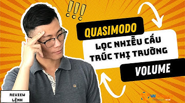 REVIEW LỆNH #9 : MÔ HÌNH QUASIMODO KẾT HỢP VOLUME -LỌC NHIỄU CẤU TRÚC THỊ TRƯỜNG | VSA & VOLUME