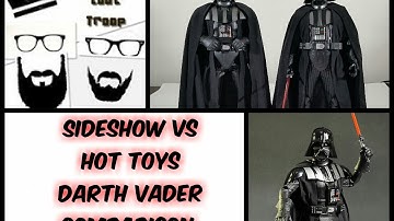 Darth Vader Hot Toys Vs Sideshow