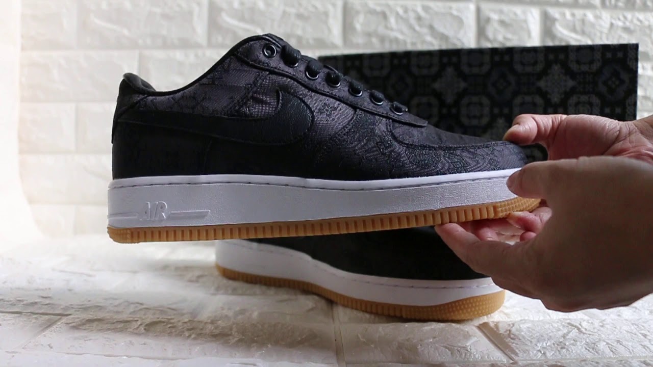 nike x clot x fragment air force 1