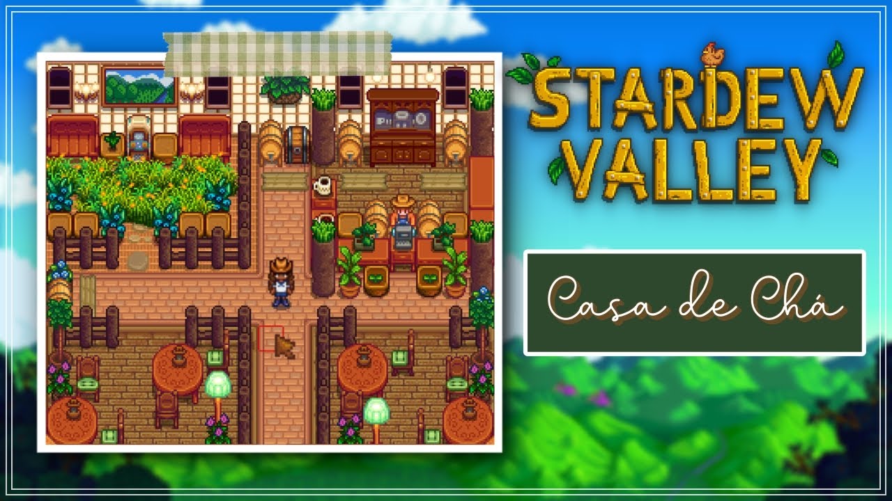 Stardew Valley] Casa de Chá ? - Speed Build - YouTube