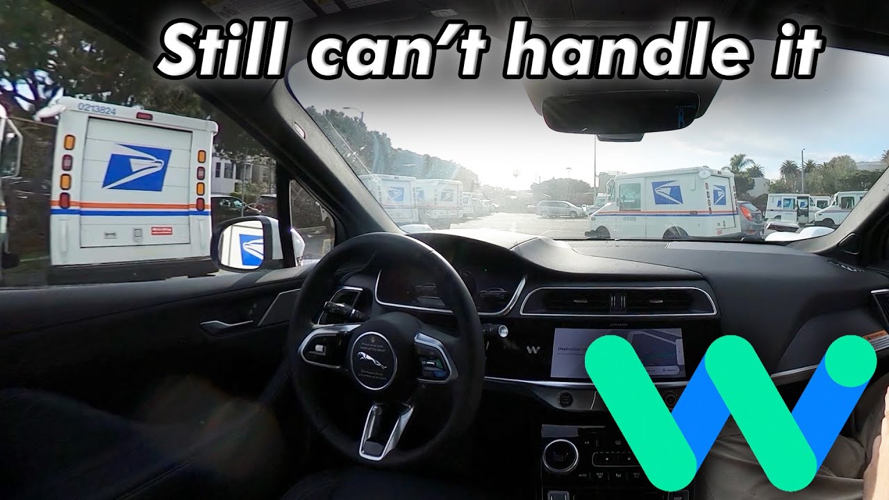 Revisiting Kevin Chen's famous USPS stuck lot of doom | JJRicks Rides With Waymo 