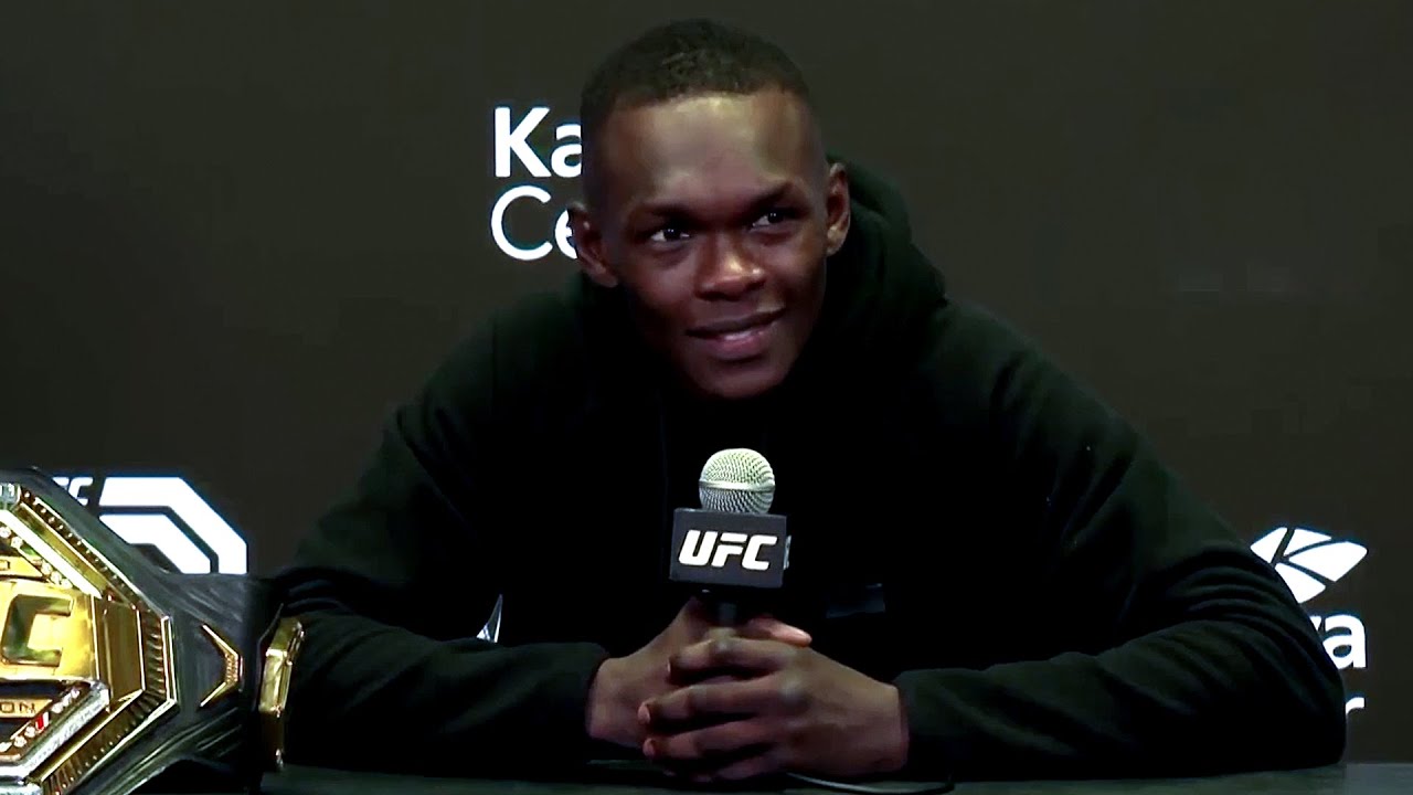 Israel Adesanya Post Fight Press Conference UFC 287 YouTube Israel Adesanya Post Fight Press Conference UFC 287 YouTube
