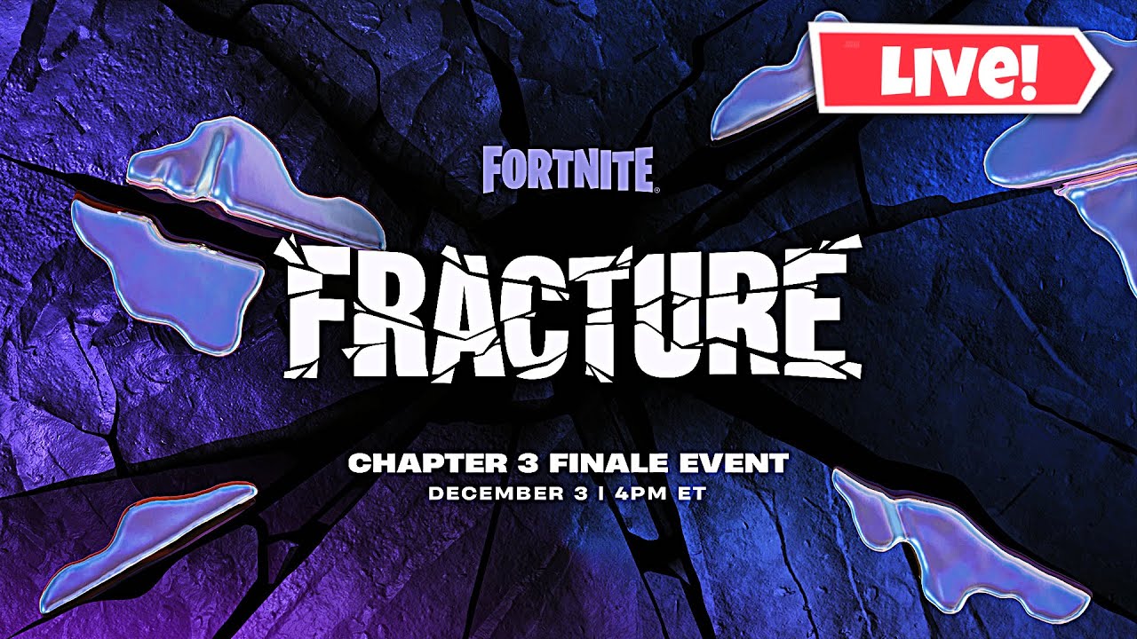 FORTNITE FRACTURE EVENT LIVE COUNTDOWN (CHAPTER 3 ENDING EVENT)
