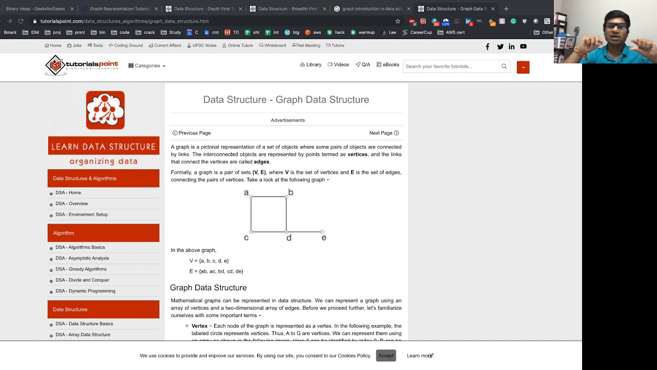 Introduction of graph data structure part 1 - YouTube