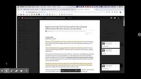 Digital Annotation Tools for Google Docs, Drive, & Webpages
