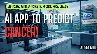 I built an App to Predict Cancer (Ligand Affinity Predictor) vibe coded with AI #pharmaceutical