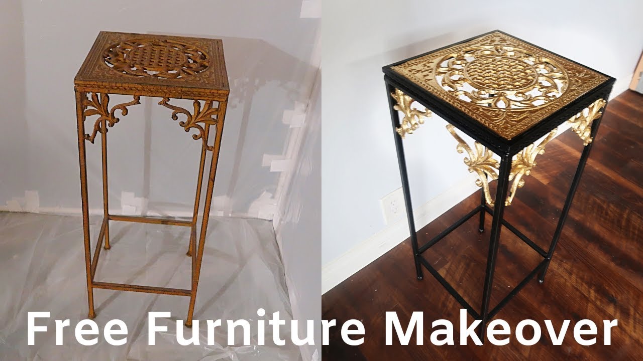 How To Paint Metal Furniture You, Can I Spray Paint Metal Furniture